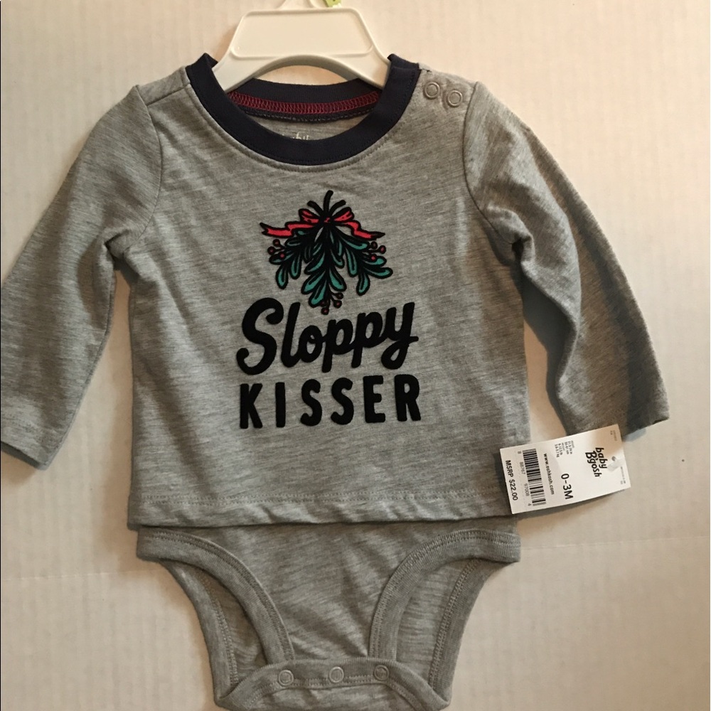 Christmas onesie from osh kosh! BNWT!!