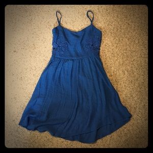 Cute dress with lace cut outs