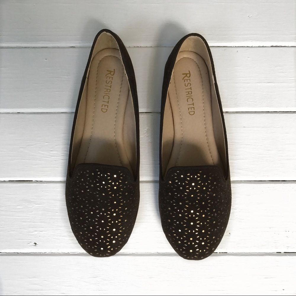 Restricted Laser Cut Loafers