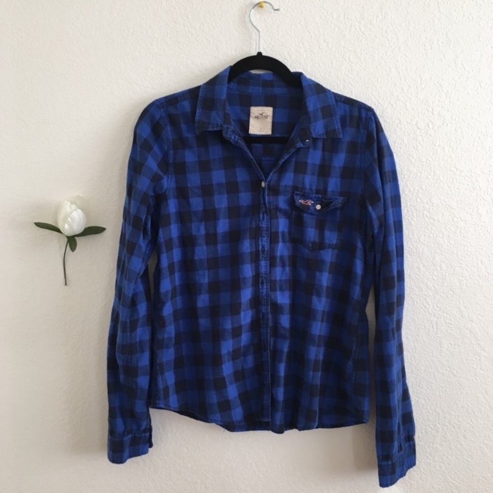 Blue Plaid Flannel