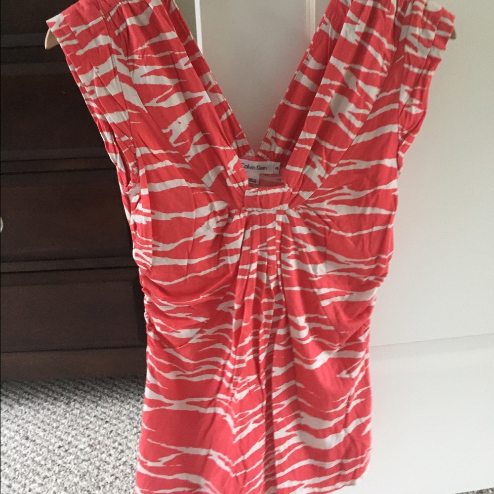 Calvin Klein V Neck blouse