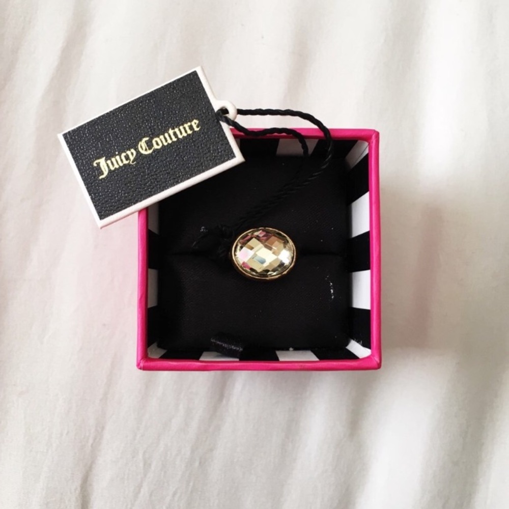 Juicy Couture Gem Gold Ring