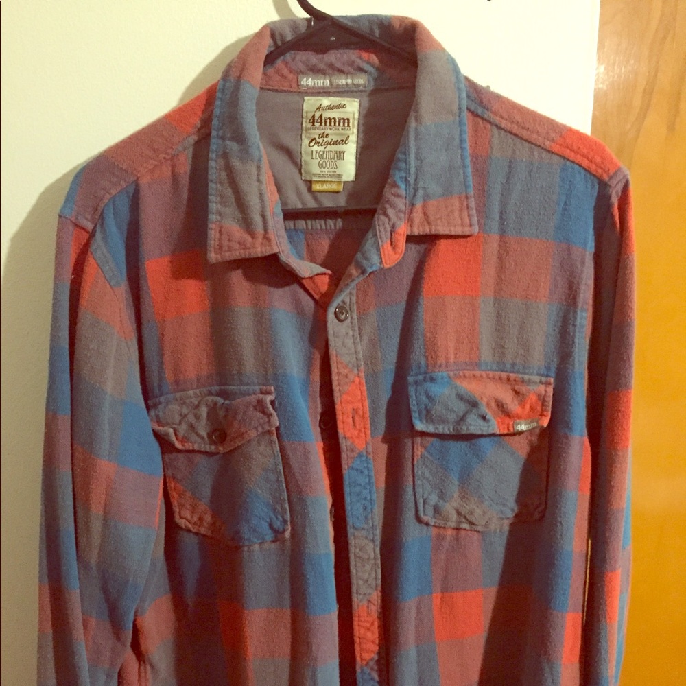 Button Down Long Sleeve Flannel
