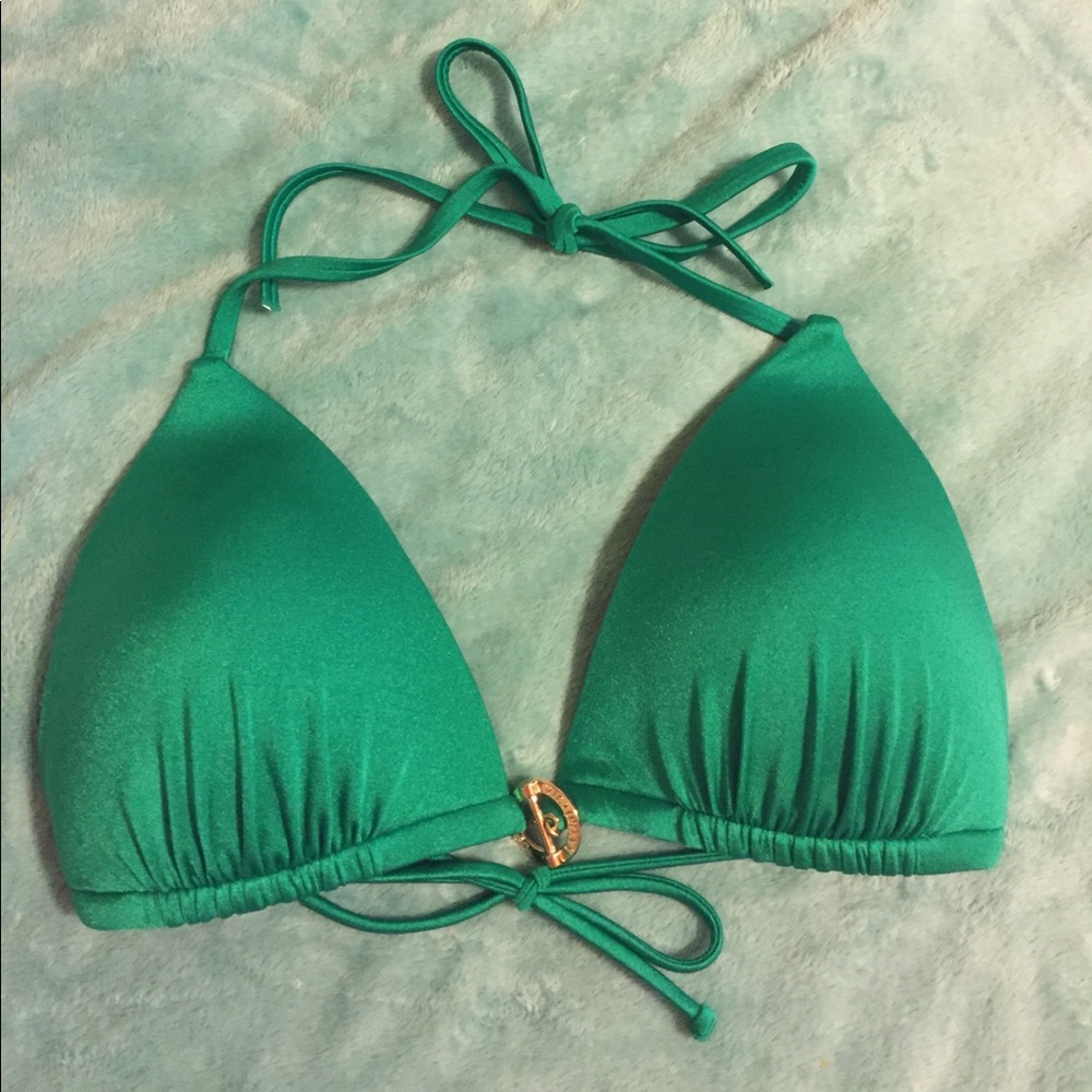 Green Victoria's Secret bikini top