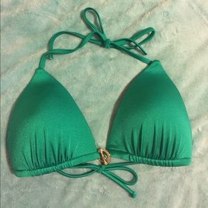 Green Victoria's Secret bikini top