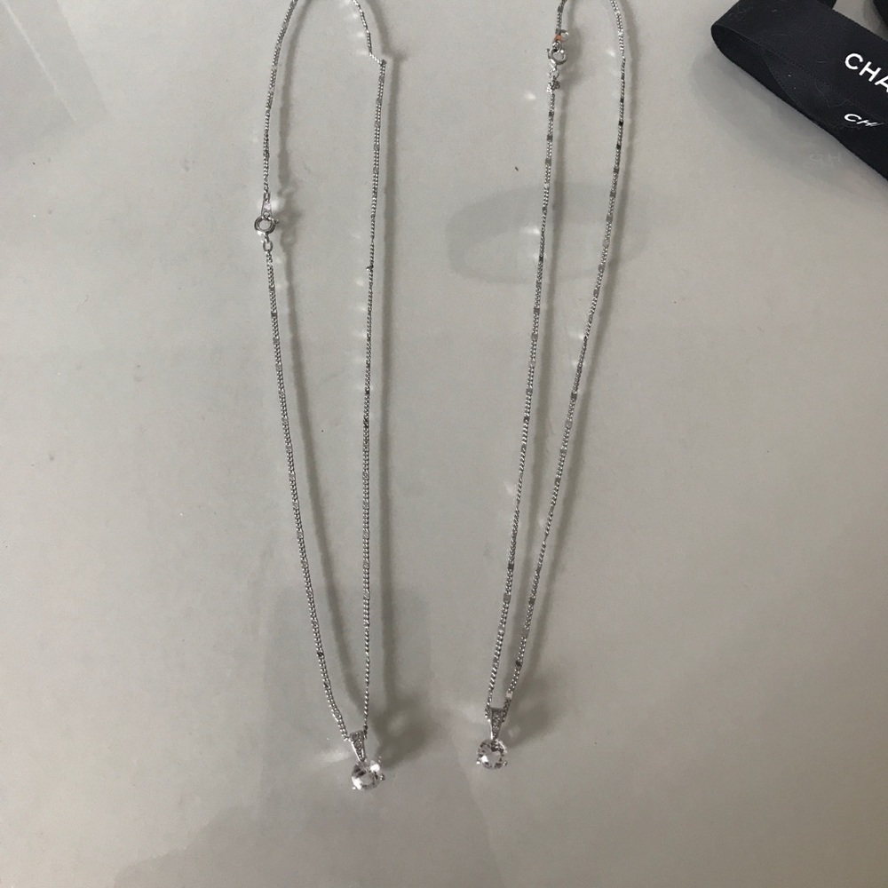 Swarovski solitaire pendant