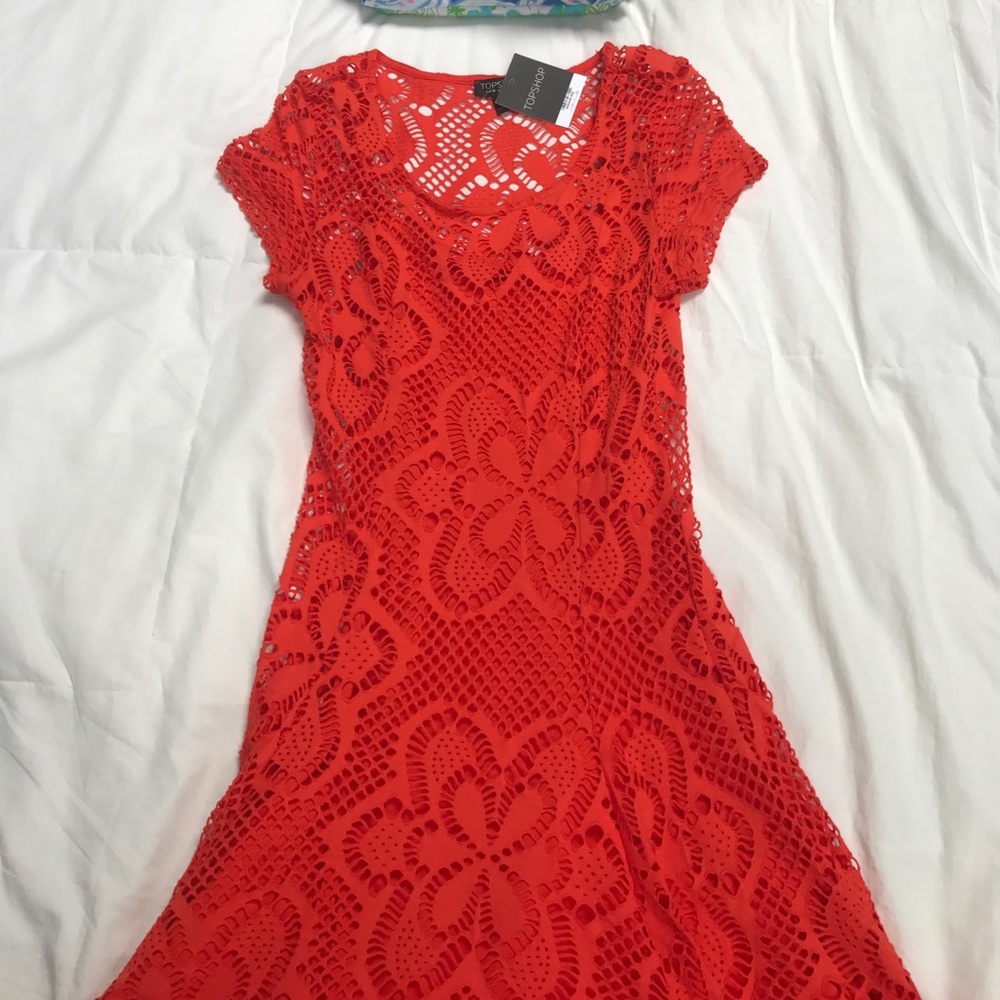 NWT lace Top Shop dress