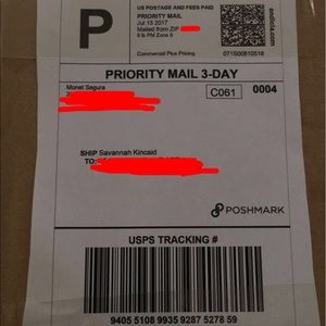 PROOF OF SHIPPING