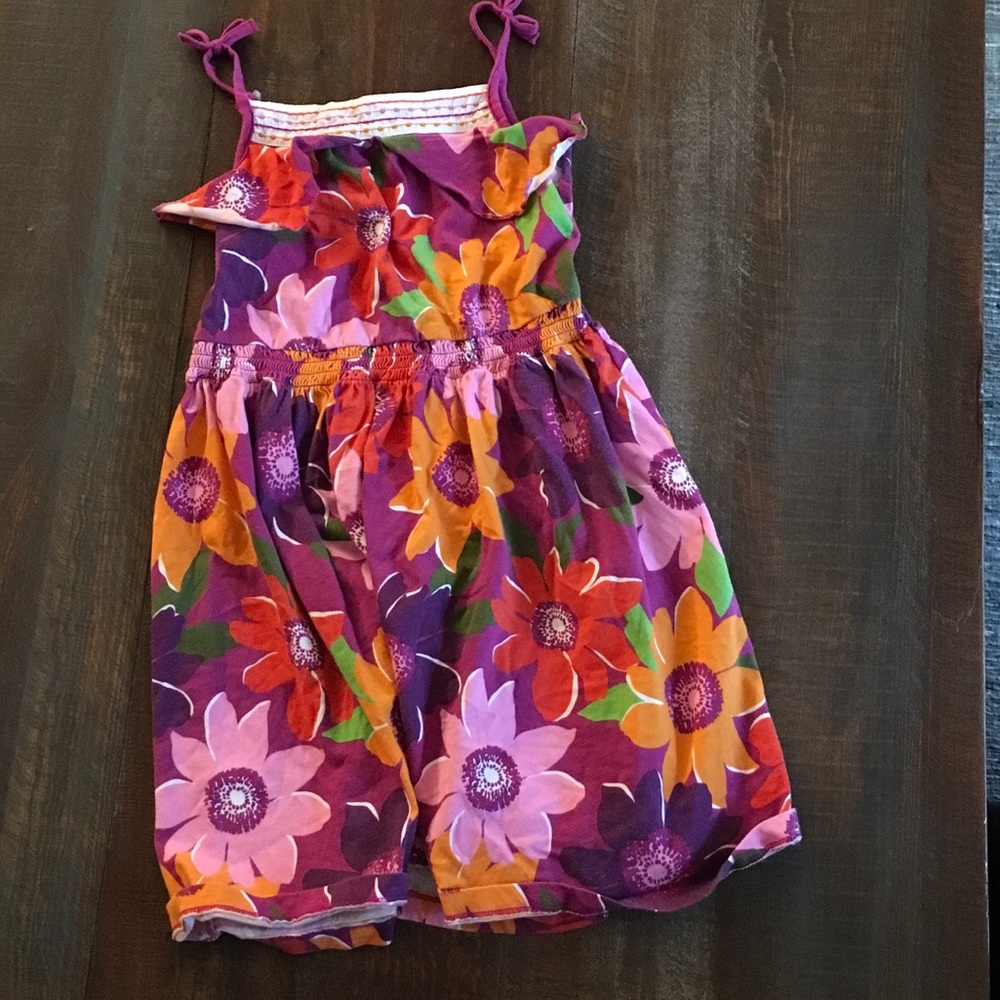 Size 8 Flower Print Gymboree Dress