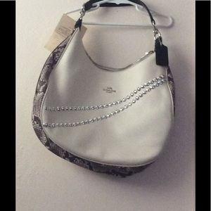 Coach Harley Hobo Snakeskin Hangbag