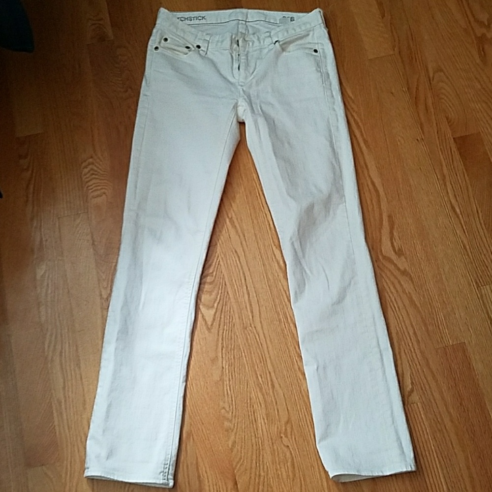 J. Crew white jeans