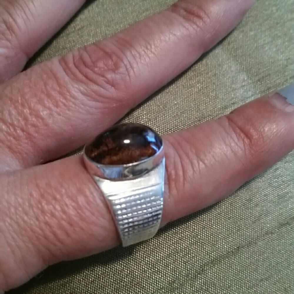 Amber ring - Picture 3 of 4