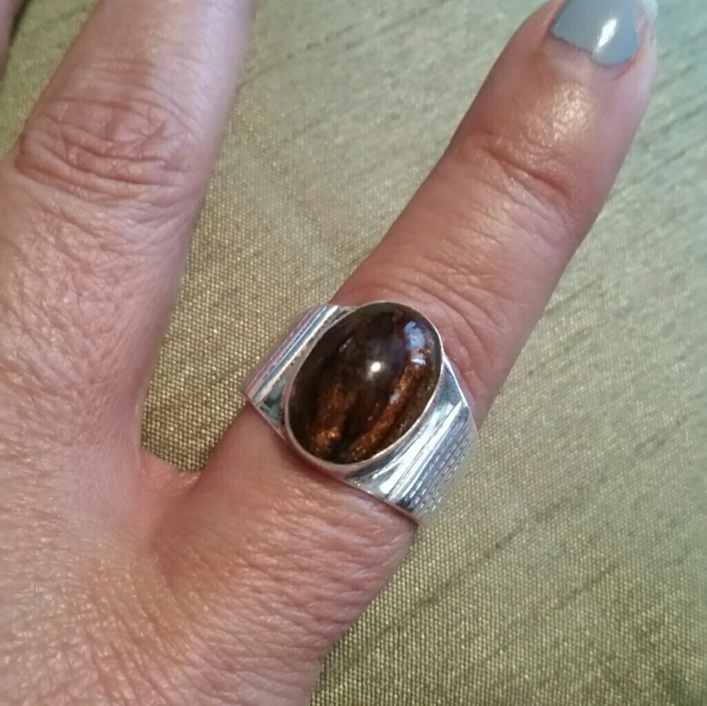 Amber ring - Picture 4 of 4