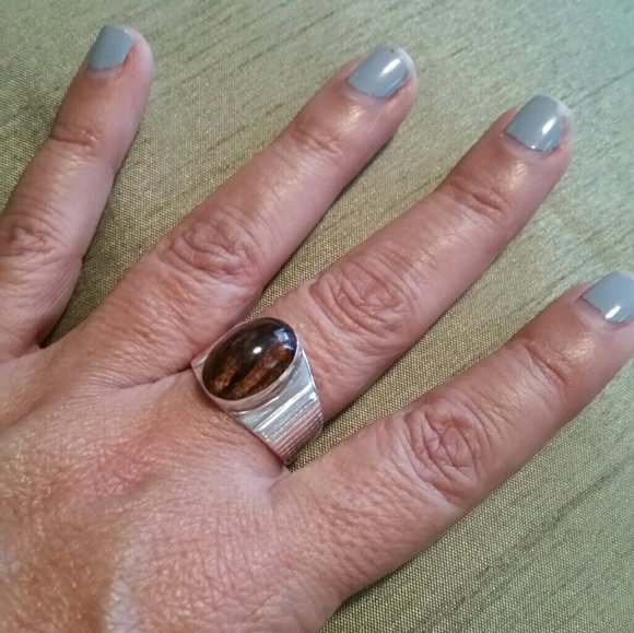 Amber ring - Picture 2 of 4