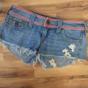 True Religion Denim Shorts
