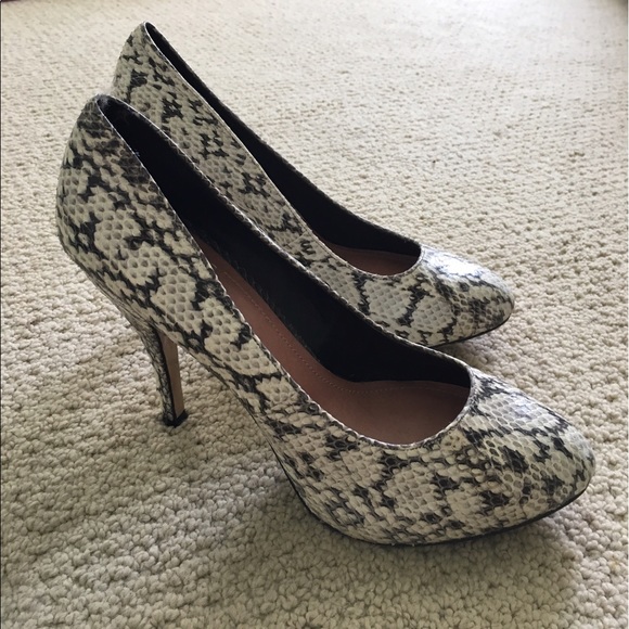 Vince Camuto Platform Pumps in Python - Picture 1 of 3