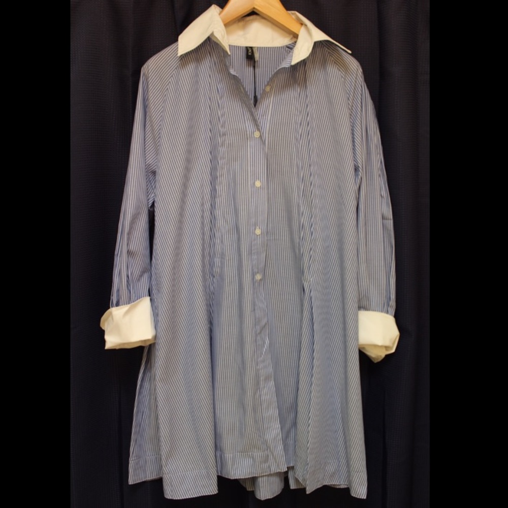 PLUS button up tunic