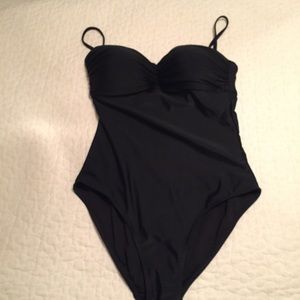 Cute Black One Piece Swim Suit