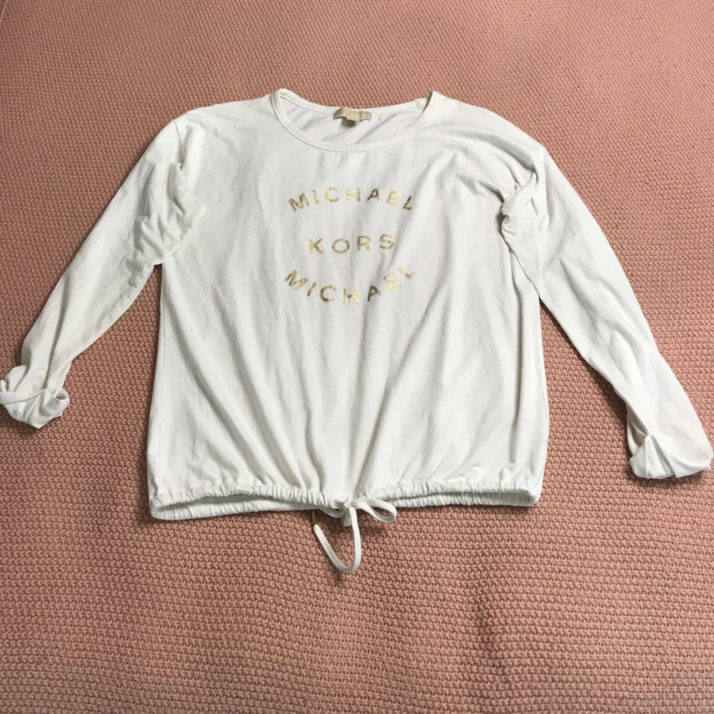 michael kors long sleeve tee