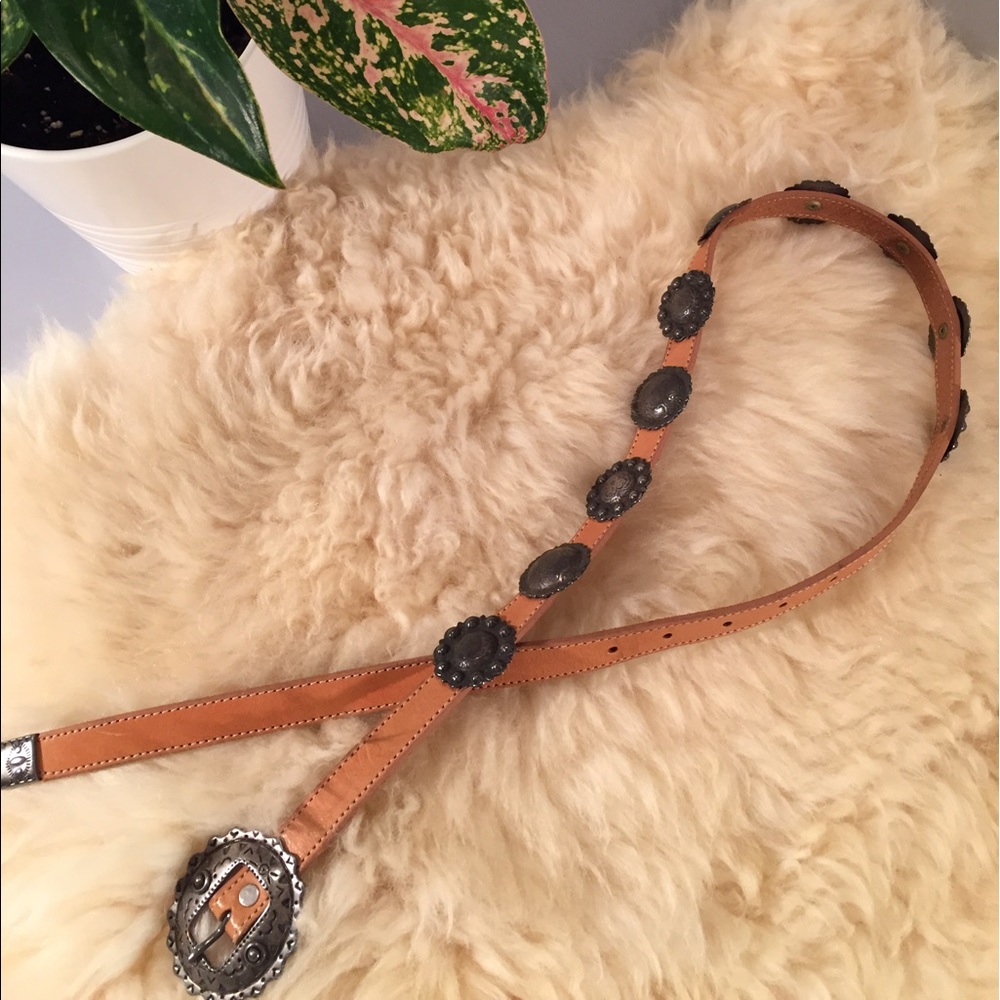 Vintage Handmade Buckle Belt