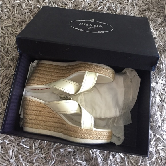 Prada Wedge Sandals - Picture 2 of 5