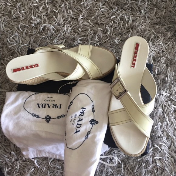 Prada Wedge Sandals - Picture 3 of 5