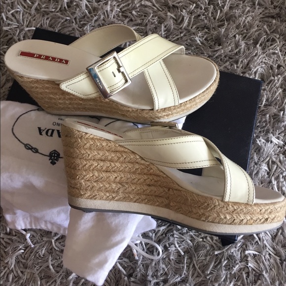 Prada Wedge Sandals - Picture 4 of 5