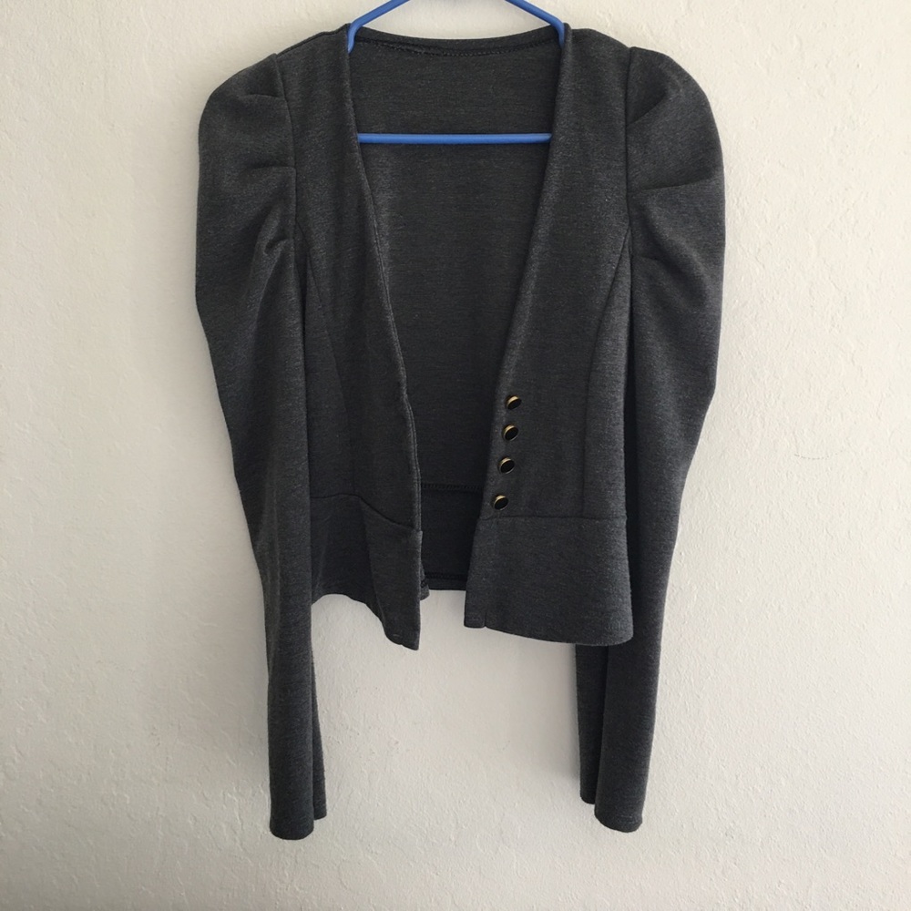 Grey outwear