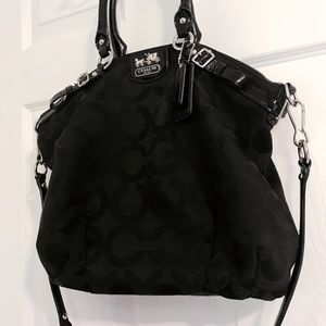 Coach Black Op Art C Bag