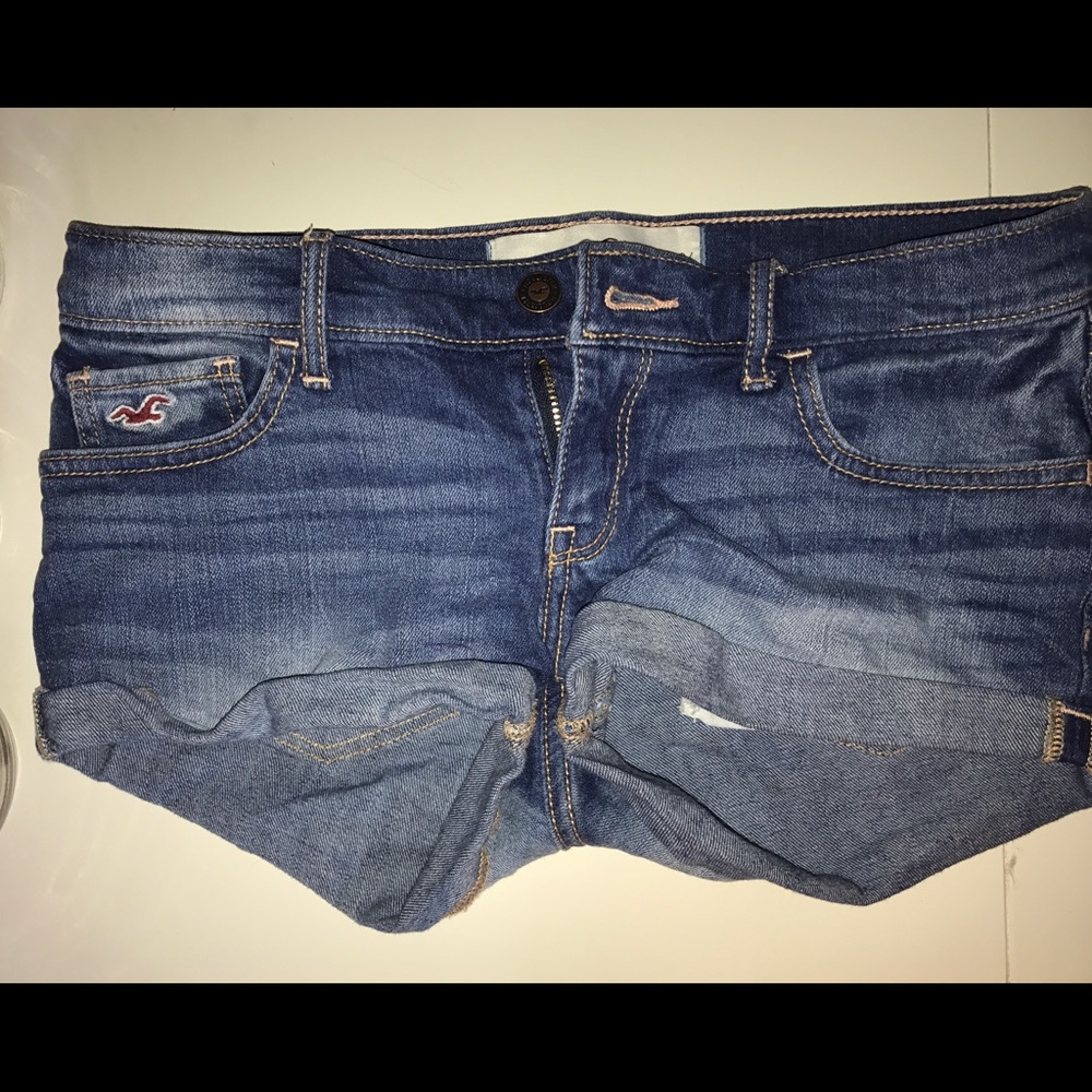 Hollister jean shorts