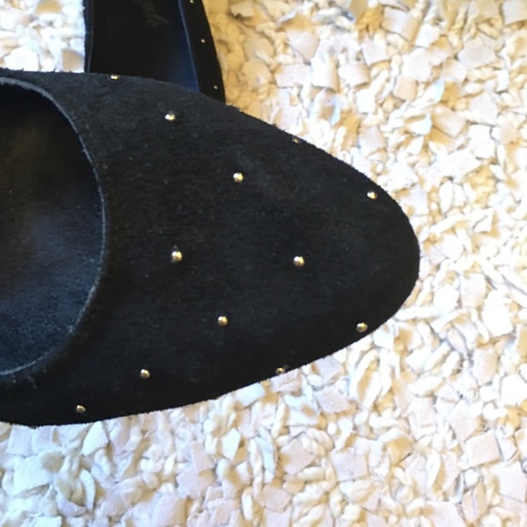 Gold studded Free People black flats - Picture 3 of 3
