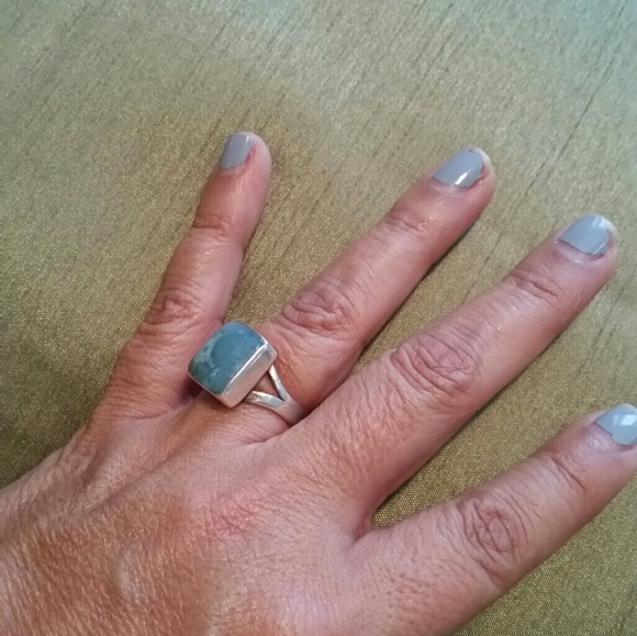 Larimar ring - Picture 2 of 4