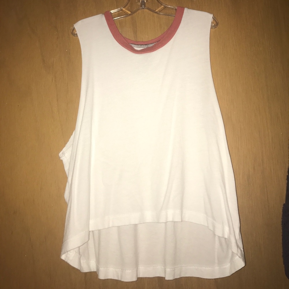 White Nollie crop top