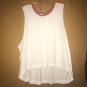 White Nollie crop top