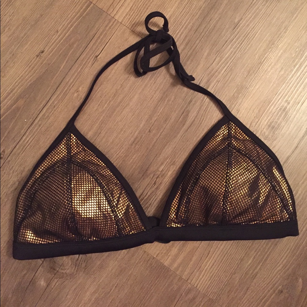 Bronze beauty! XL bikini top!