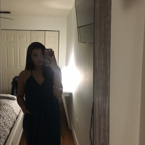 Army Green & Blue Dresses - Picture 2 of 8