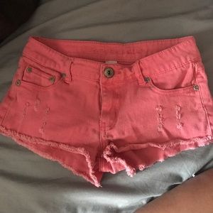 Peach Shorts