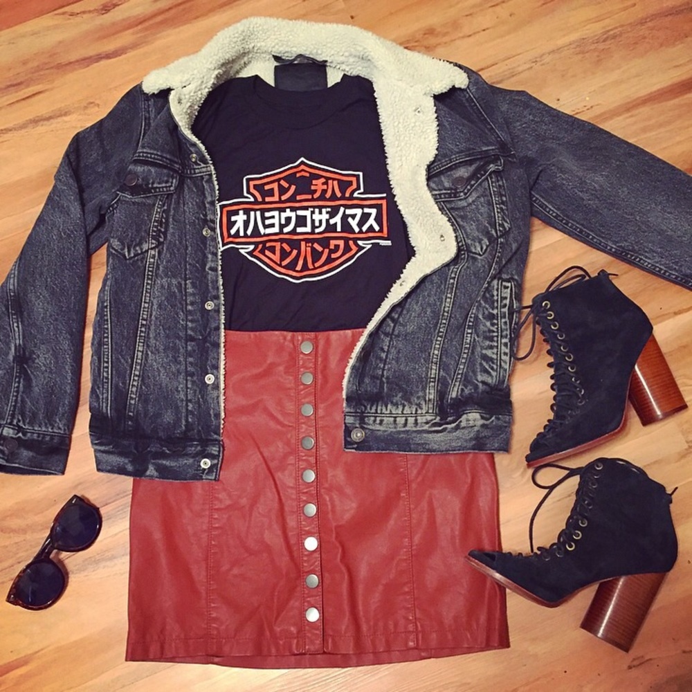 Popkiller - Harley Davidson Japanese Logo Tee