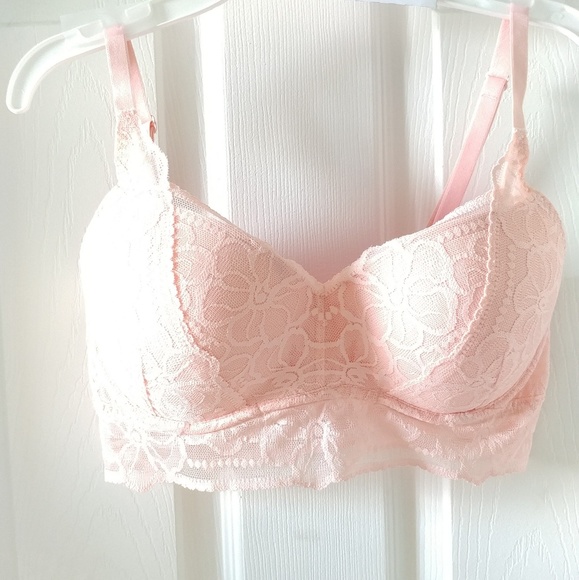 PINK Victoria's Secret Other - PINK Victoria's Secret lace longline bralette