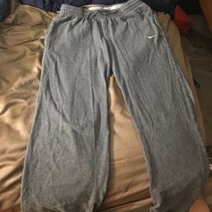 Gray men's Nike sweatpants never worn