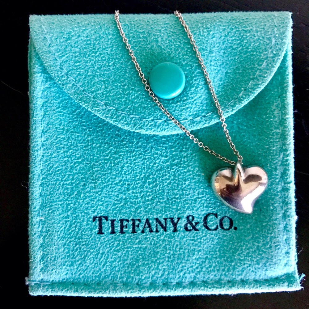 Tiffany & co. full heart necklace