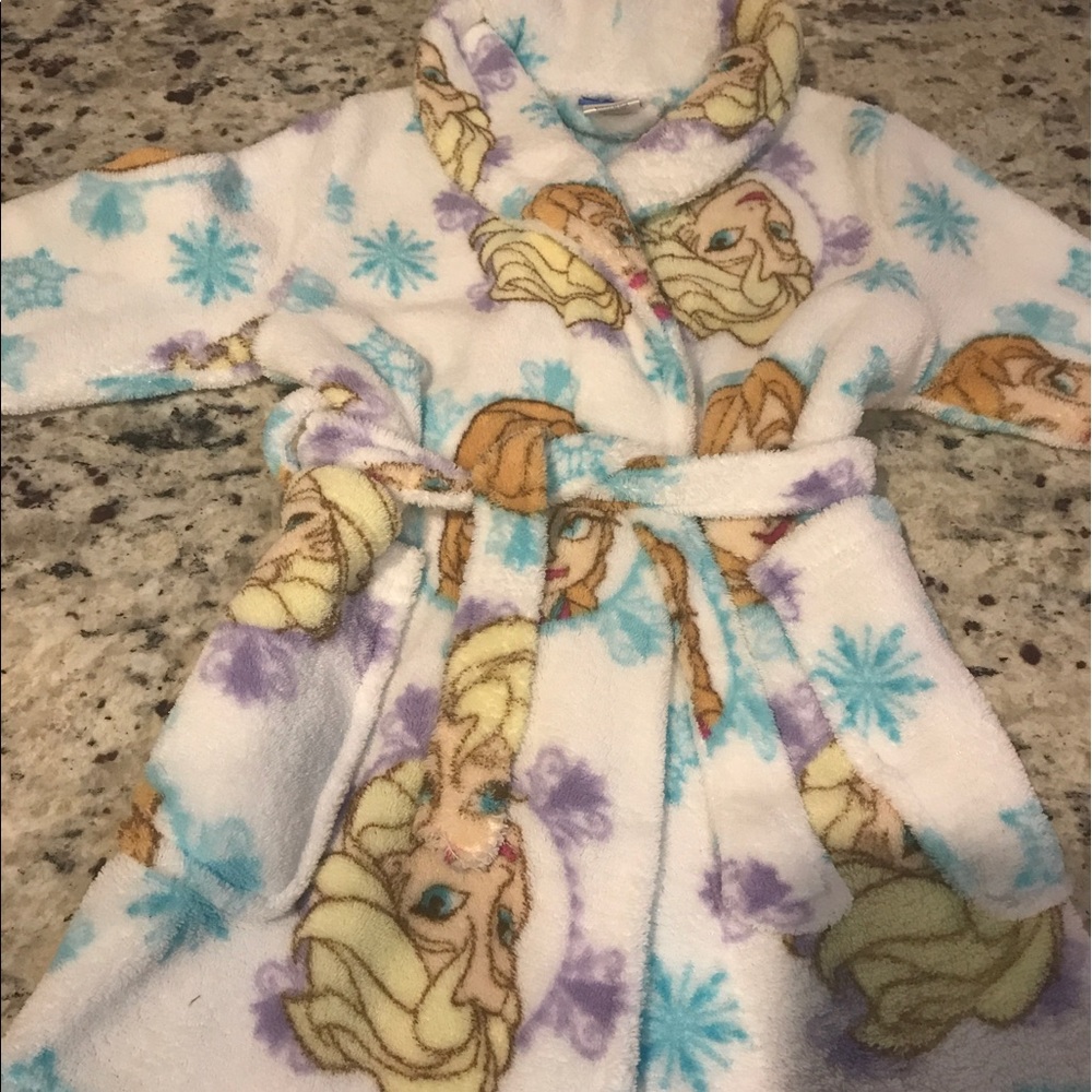 Girls Frozen Robe, like new