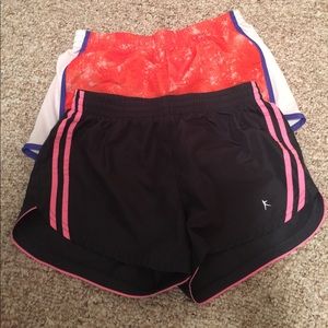 Set of 2 Danskin jogging shorts small