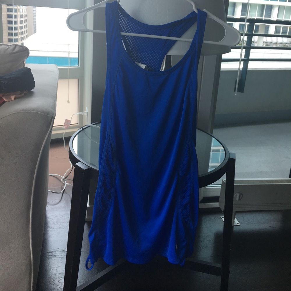 Blue Workout Tank