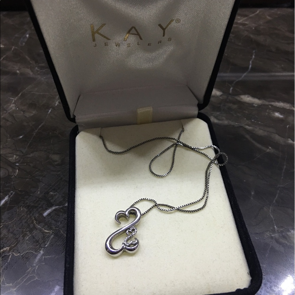 Kay Jewelers Open Hearts Diamond Necklace