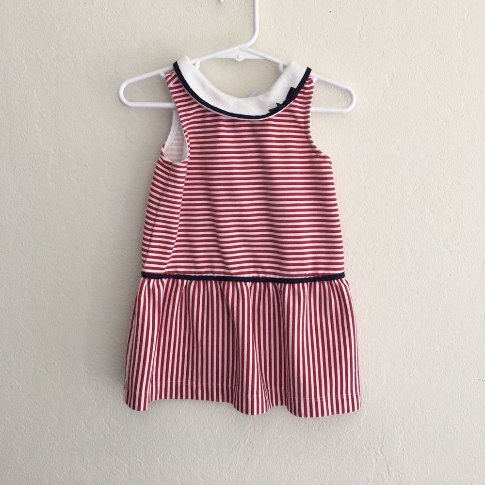 Janie & jack stripe sailor dress
