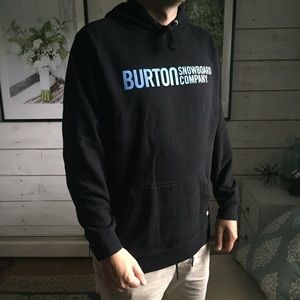 Black burton hoodie