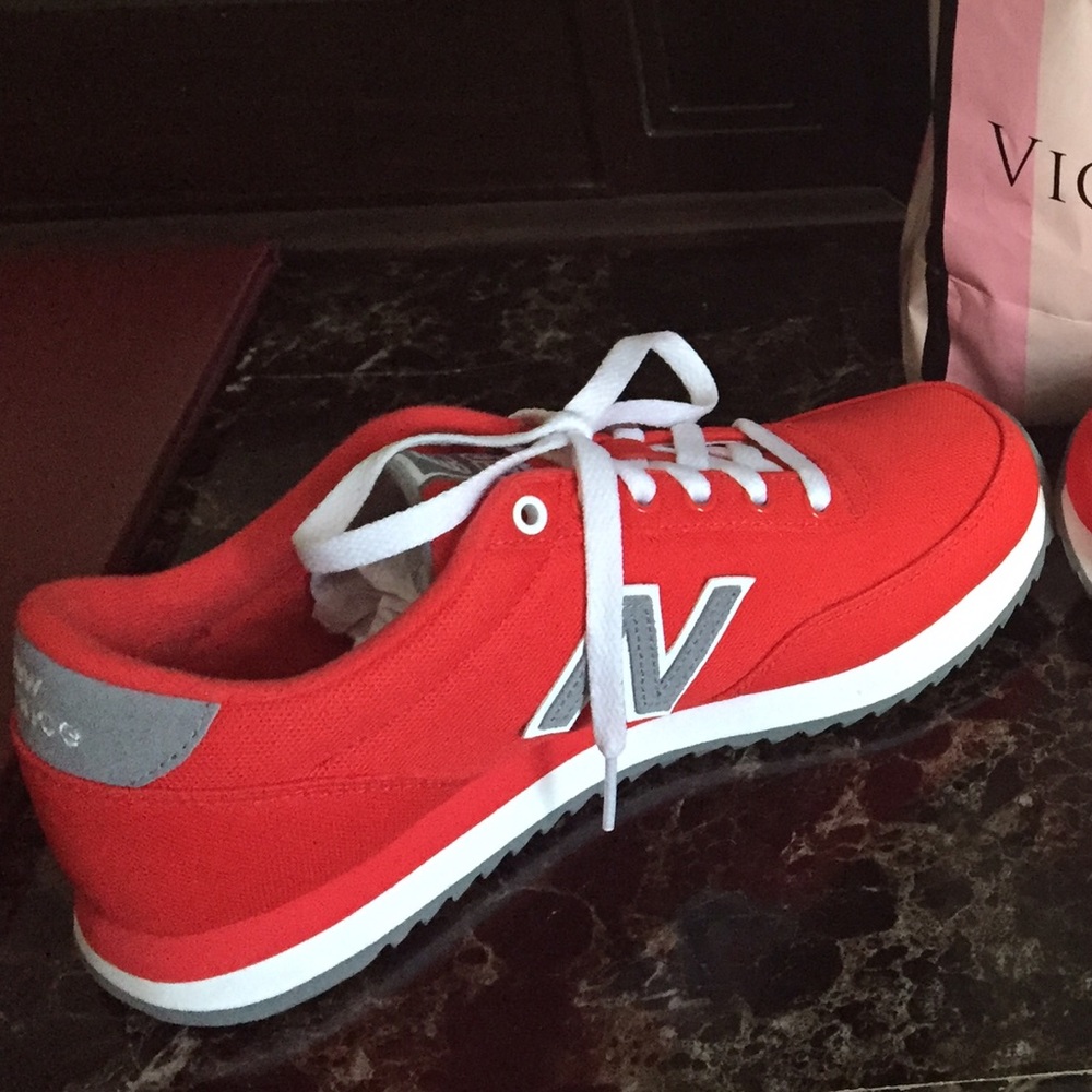 Red 501 Ripple Sole ( New Balance )
