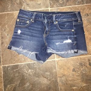 American Eagle blue jean shorts, great condition!
