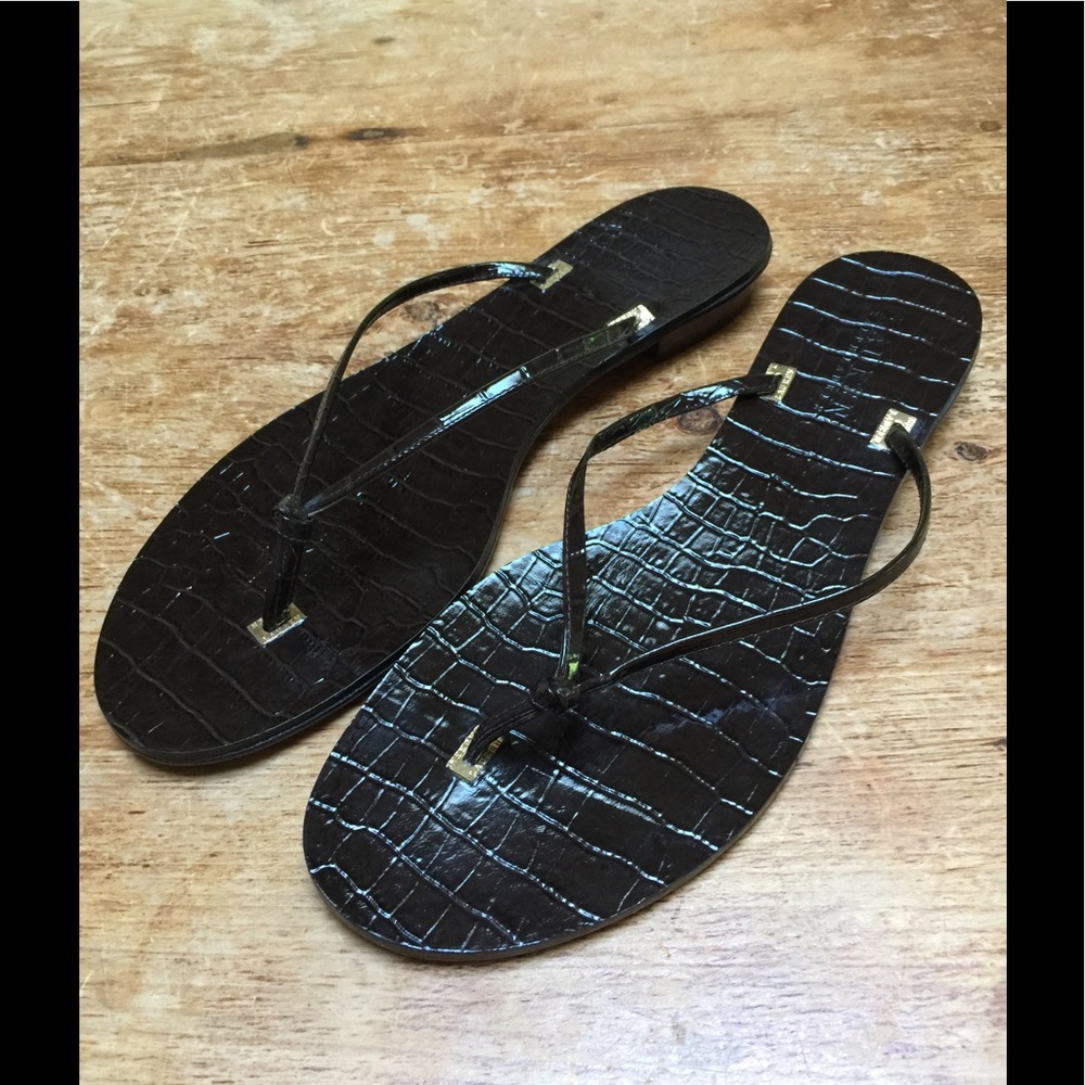 Chocolate brown Ralph Lauren sandals